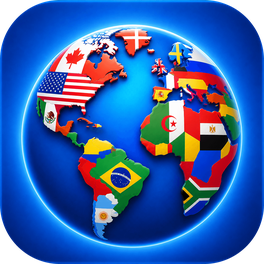 World Map & Countries app icon